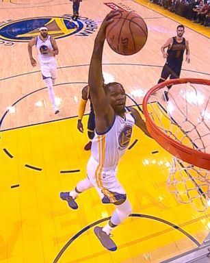 VIDEO: Warriors win Game 1 of 2017 NBA Finals