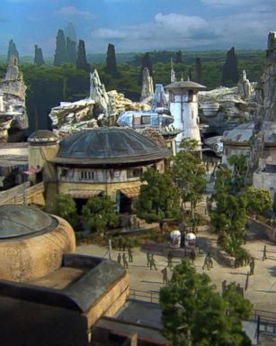 VIDEO: A sneak peek of Star Wars Land from D23