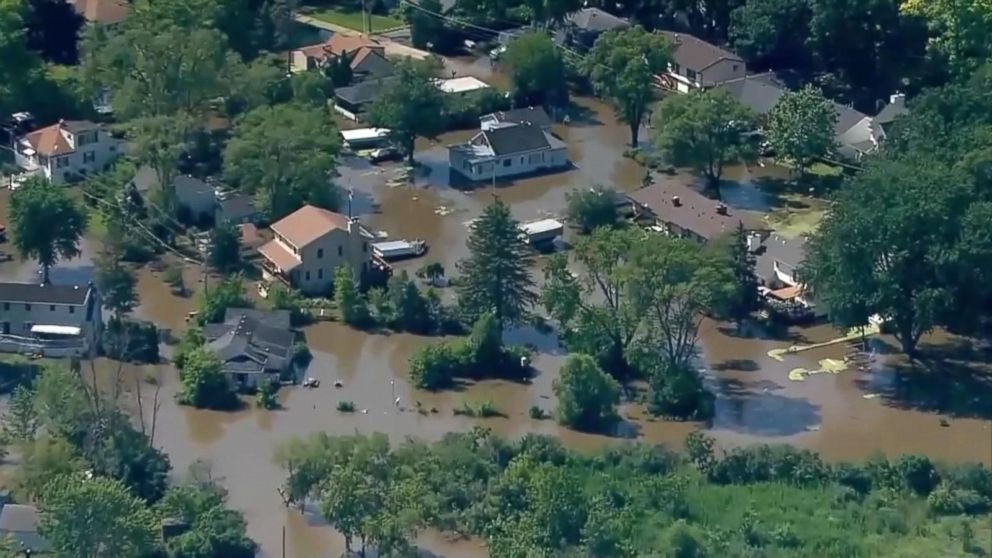 Midwest Slammed By Rain Flooding Video Abc News