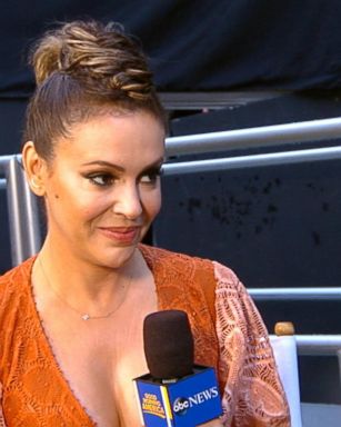 VIDEO: Alyssa Milano opens up about 'Wet Hot American Summer: Ten Years Later' 