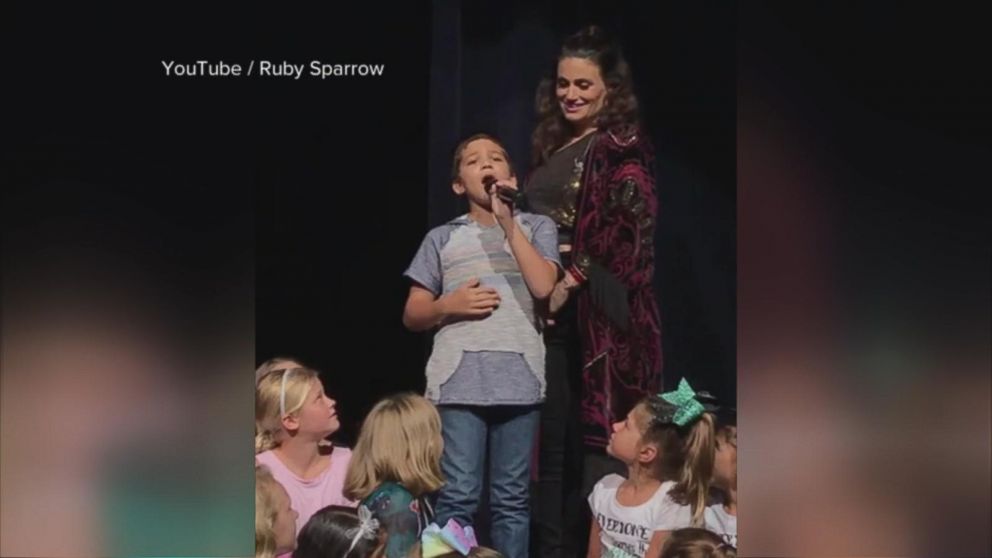 VIDEO: Idina Menzel blown away by 11-year-old boy's show stopping 'Let It Go' performance