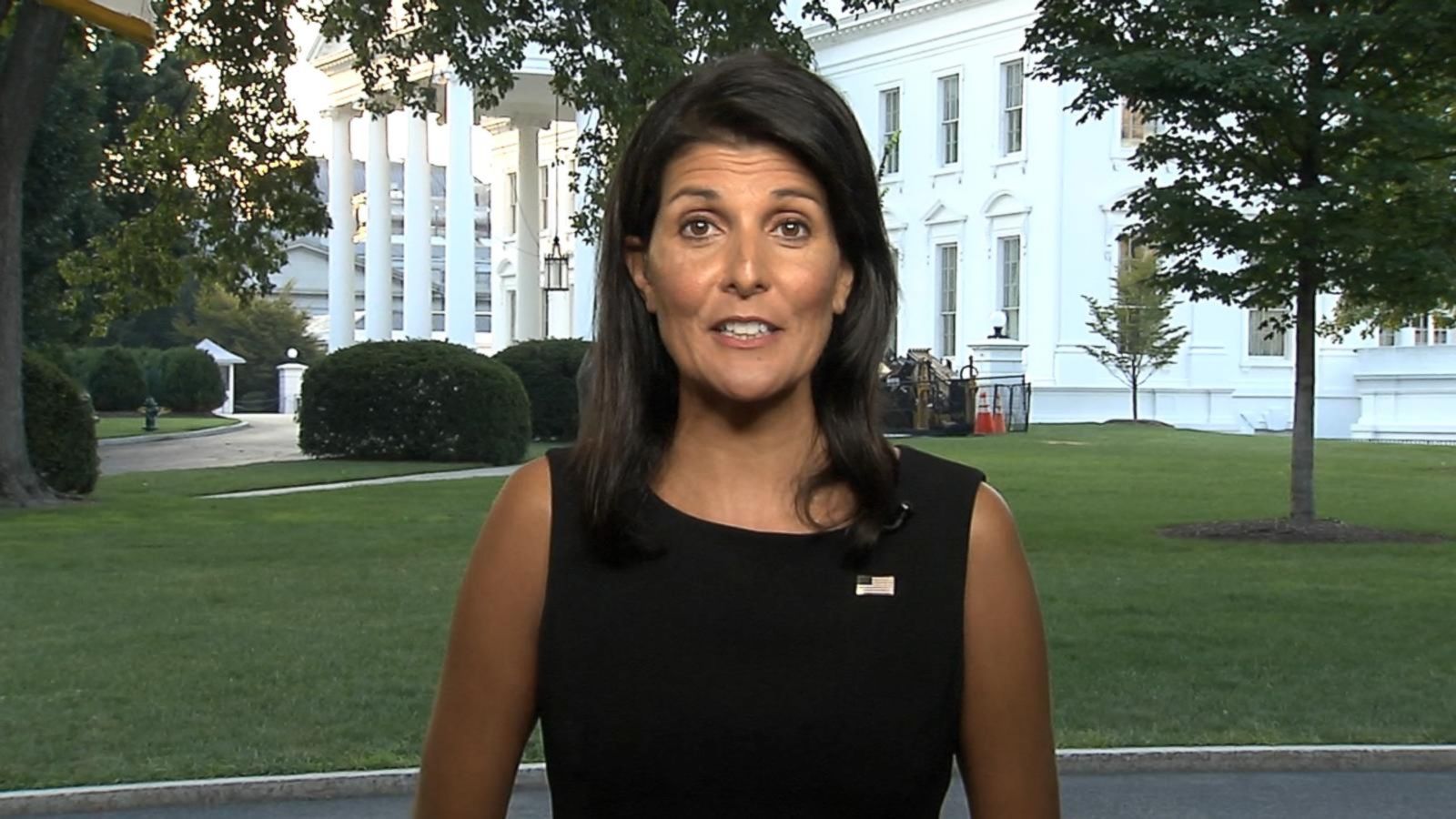 UN Ambassador Nikki Haley weighs in on US military strategy for ...