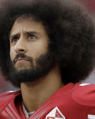 VIDEO: Rally at NFL headquarters to support Colin Kaepernick