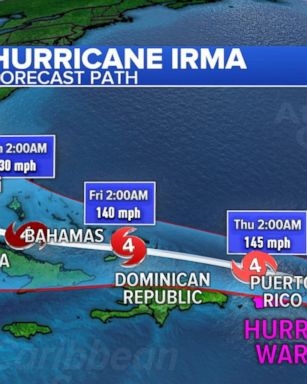 VIDEO: 'Increasing chance' Hurricane Irma could affect Florida: NHC