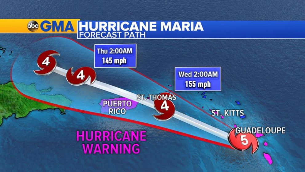 Hurricane Maria Slams The Caribbean Video - ABC News