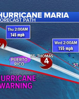 VIDEO: Hurricane Maria slams the Caribbean