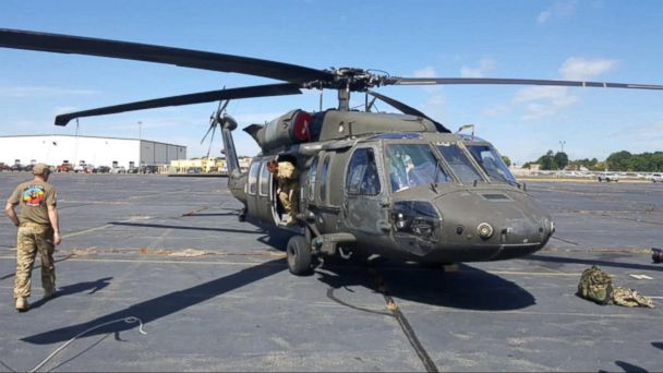 Video Drone collides with Black Hawk helicopter - ABC News