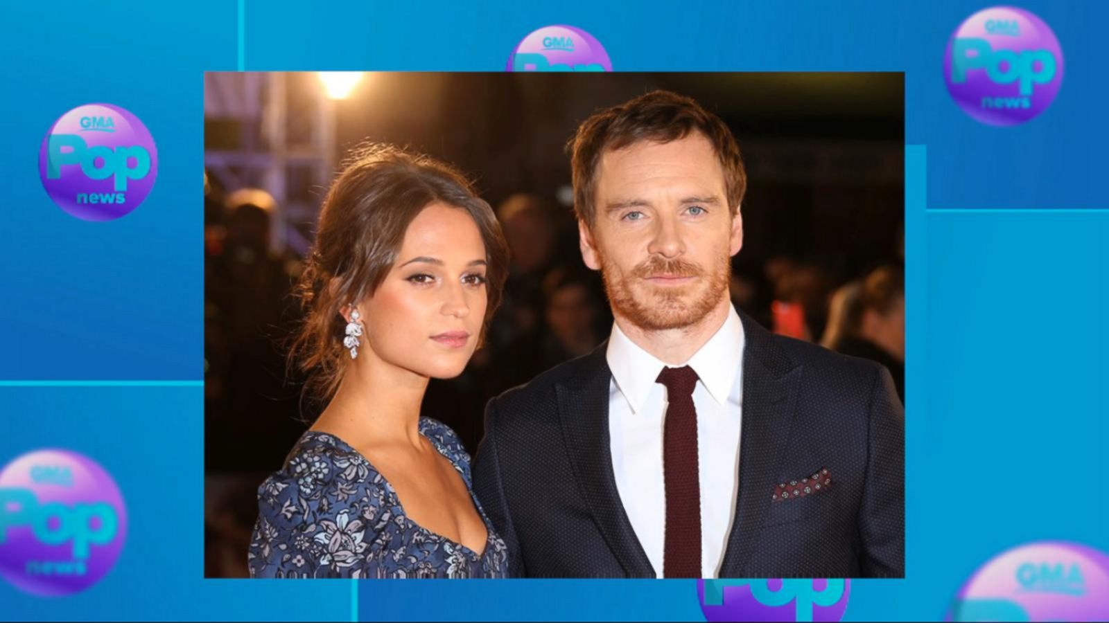 Michael Fassbender and Alicia Vikander say 'I do,' plus more news