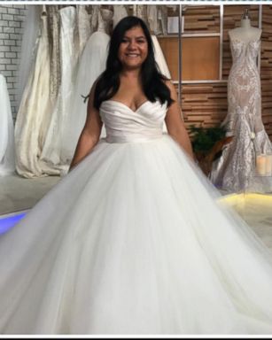 VIDEO: Bride gets dream wedding dress after gown was destroyed in Hurricane Harvey