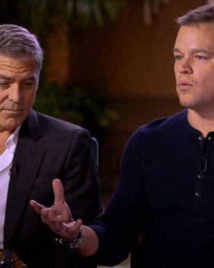 VIDEO: George Clooney, Matt Damon react to Weinstein scandal