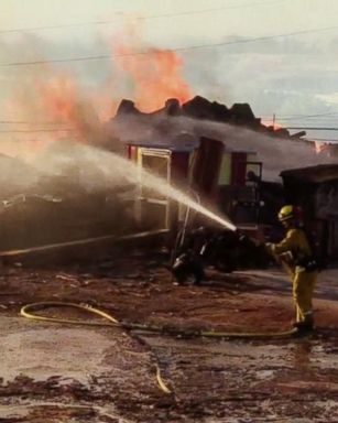 VIDEO: California battles new fires amid record-breaking heat