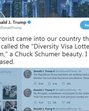 VIDEO: Trump responds to NYC deadly truck attack