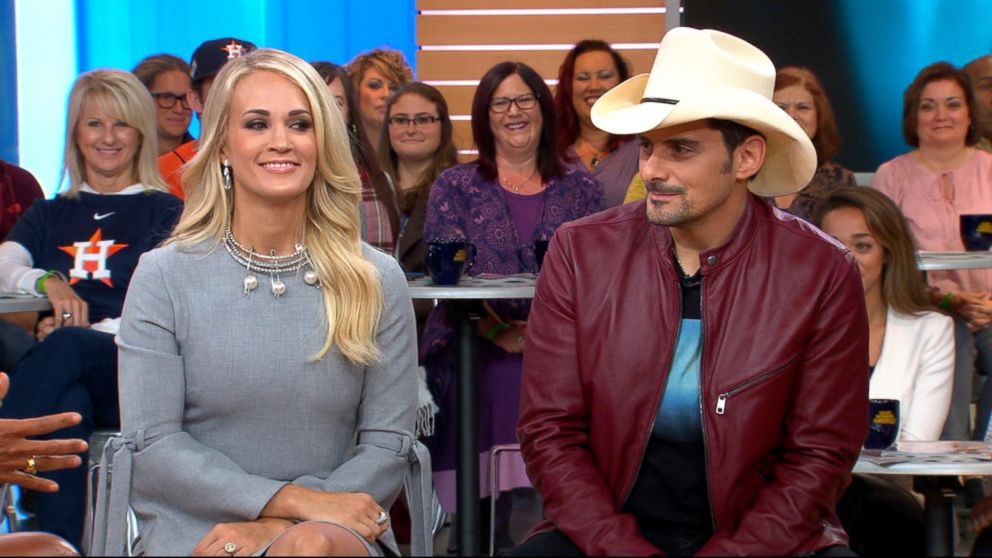 VIDEO: Brad Paisley and Carrie Underwood open up about the 2017 CMA Awards 