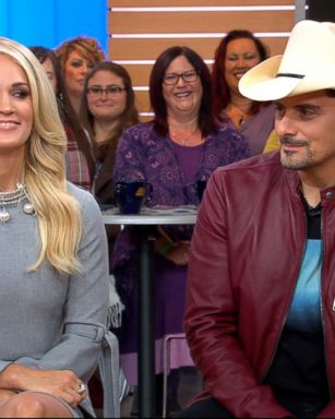 VIDEO: Brad Paisley and Carrie Underwood open up about the 2017 CMA Awards 