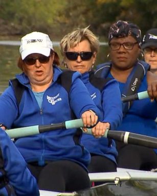 VIDEO: Meet the inspirational cancer patients and survivors who are rowing toward recovery 