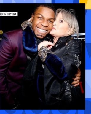 VIDEO: John Boyega talks about working with the late Carrie Fisher