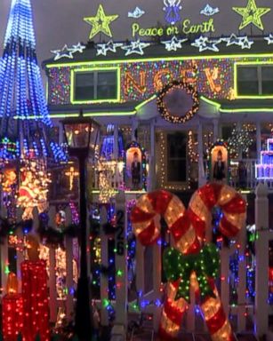 VIDEO: Connecticut neighbors feud over Christmas light display 