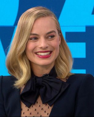 VIDEO: Margot Robbie stole her 90s hair scrunchies from the 'I, Tonya' movie set