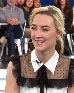 VIDEO: Saoirse Ronan opens up about 'Lady Bird' live on 'GMA' 