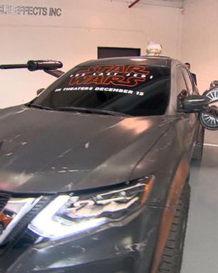 VIDEO: A look at the cars used in 'Star Wars' at the LA Auto Show