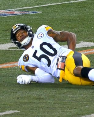 VIDEO: Steelers linebacker suffers major back injury