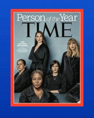 VIDEO: The "silence breakers" -- the women behind this year's #MeToo movement against sexual harassment -- are Time magazine's 2017 "Person of the Year."