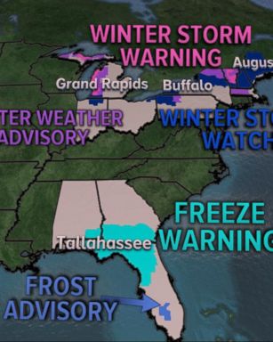 VIDEO: Northeast braces for winter blast, snow