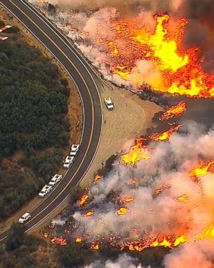 VIDEO: Air quality warnings in effect in California as Thomas fire advances