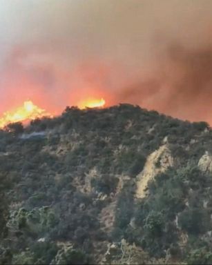 VIDEO: California's largest wildfire continuing to spread, forcing evacuations