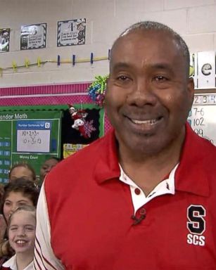 VIDEO: Meet the singing school custodian spreading cheer with his voice 