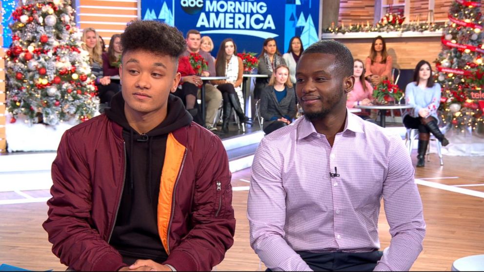 VIDEO: Long-lost brothers who discovered they attend the same college speak out live on 'GMA' 