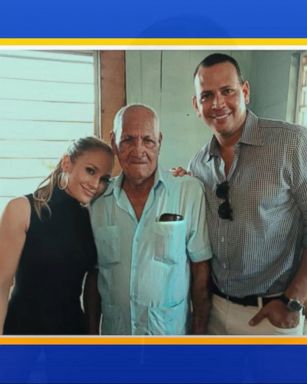 VIDEO: Jennifer Lopez and Alex Rodriguez bring hope and relief to storm-ravaged Puerto Rico