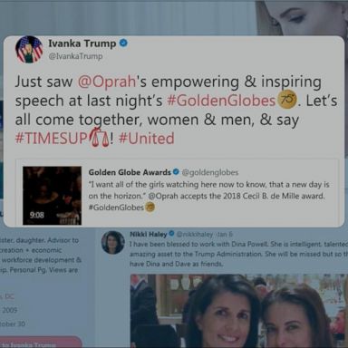 VIDEO: Ivanka Trump's tweet on Oprah sparks backlash