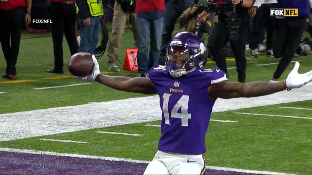 Stefon Diggs' Miracle TD Gives Vikings Dramatic Win over Drew