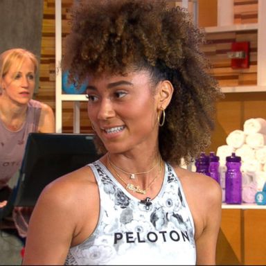 VIDEO: Peloton trainer Ally Love shares tips for working out at home