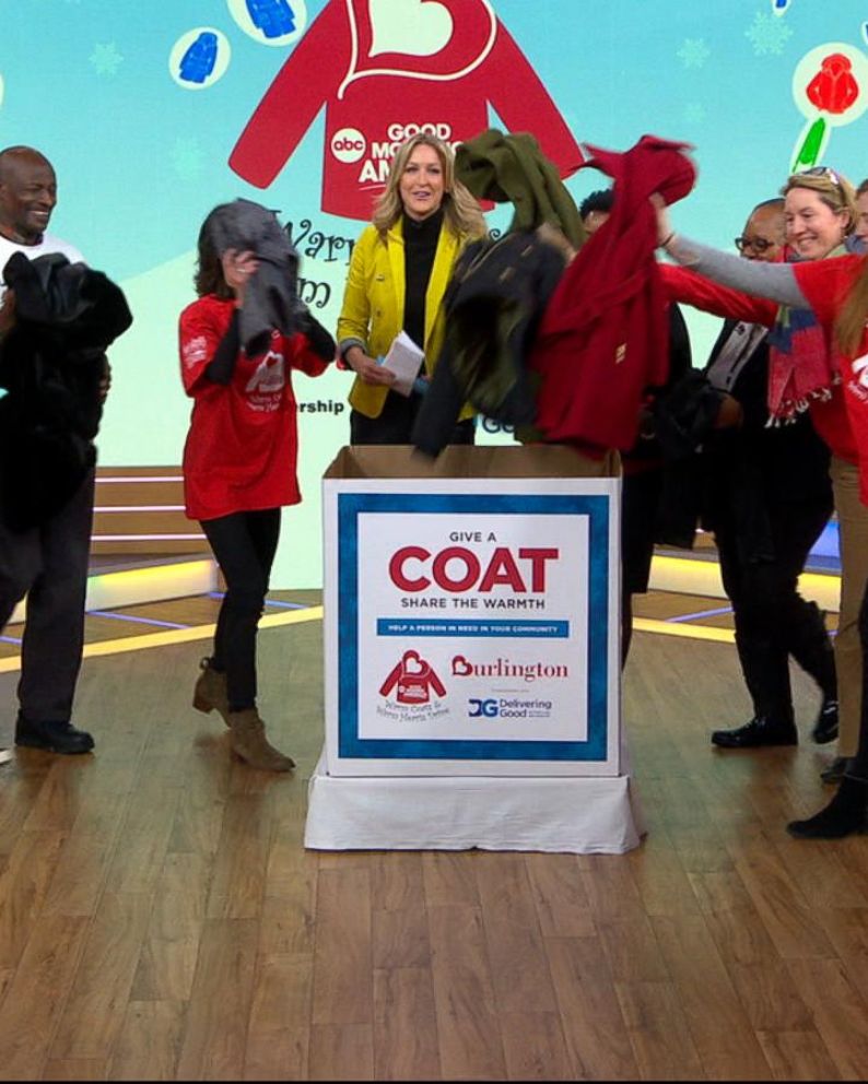 VIDEO: Over 160,250 coats donated this year through the Burlington Coat Drive 