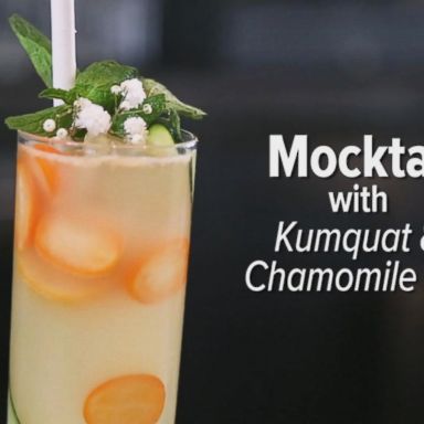 VIDEO: Making a mocktail with kumquats and chamomile tea