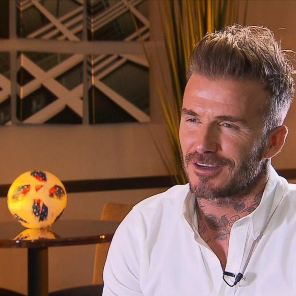 How does David Beckham nap with his pup? By wrapping her in a