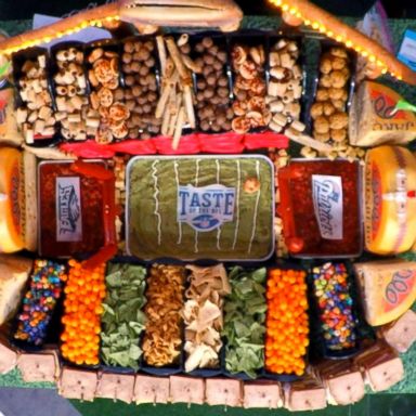 VIDEO: How to make the ultimate Super Bowl snack stadium 