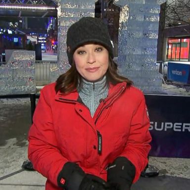 VIDEO: Super Bowl prepares for freezing cold temperatures