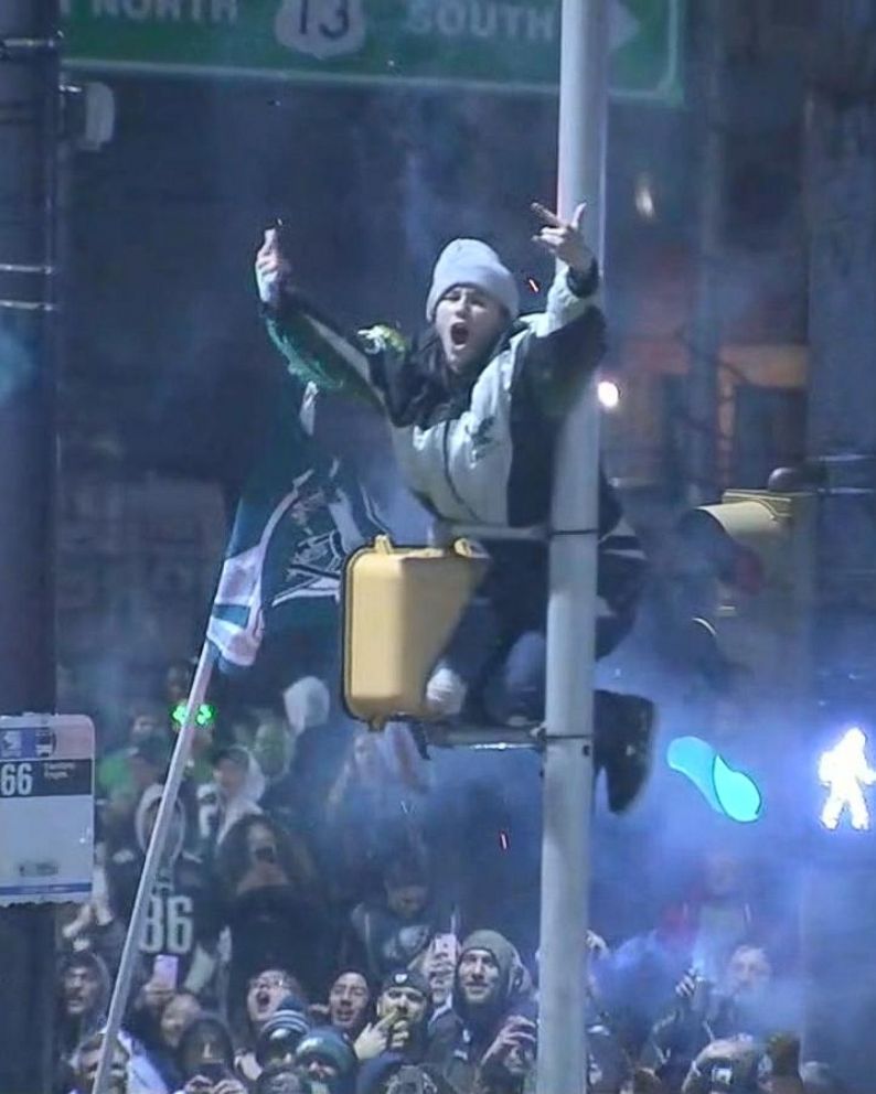 Rowdy Eagles Fans Wreak Havoc in Downtown Philly After Team's Big Win