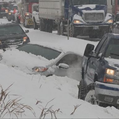 VIDEO: Major winter storm causes travel nightmares in the Midwest