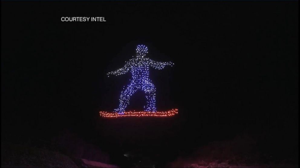 olympic drone light show