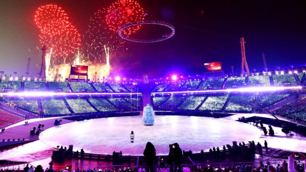 Video Highlights From The Olympic Opening Ceremony ABC News   180210 Gma Robach 16x9 992 