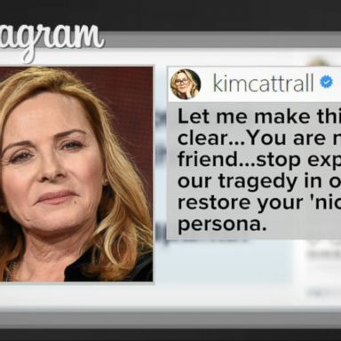 VIDEO: Kim Cattrall to Sarah Jessica Parker: You're not my friend 