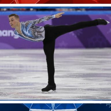 VIDEO: U.S. figure skater makes history at Winter Olympics