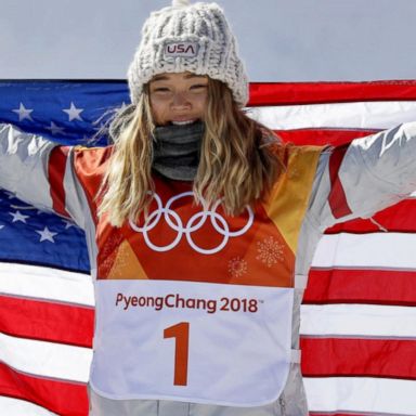 VIDEO: US snowboarder Chloe Kim wins half-pipe Olympic gold medal