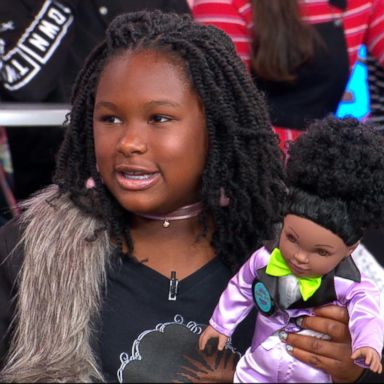 VIDEO: 11-year-old helps other girls of color find dolls that look like them 