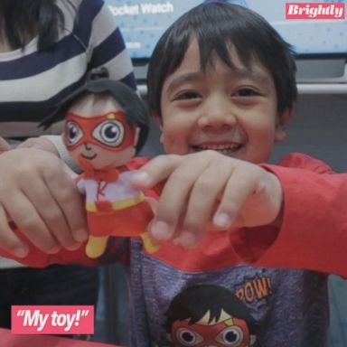 VIDEO: : 6-year-old YouTube toy reviewer debuts toy line at New York Toy Fair