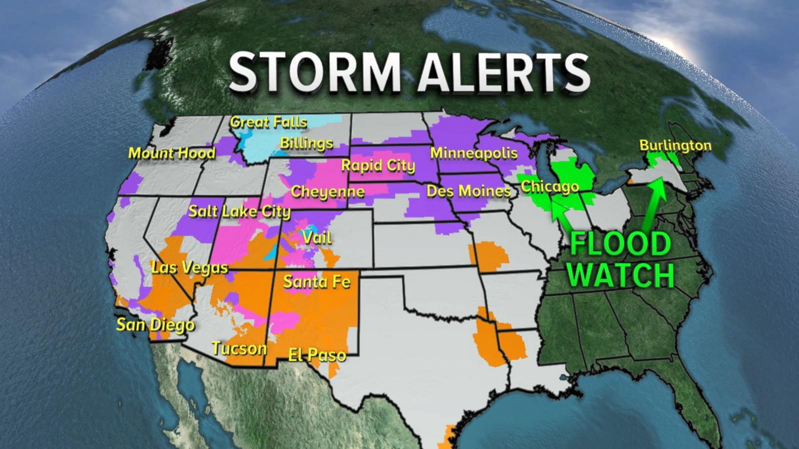 24 states on alert for severe weather conditions - Good Morning America